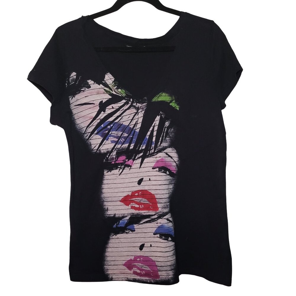 The Classic Brand Lightweight T-Shirt with 80's-Inspired Warhol Style Graphic
